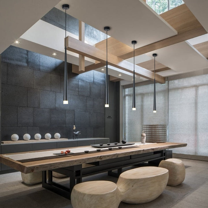 Lisslune | Nordic Long Downlight Elegant Led Chandelier