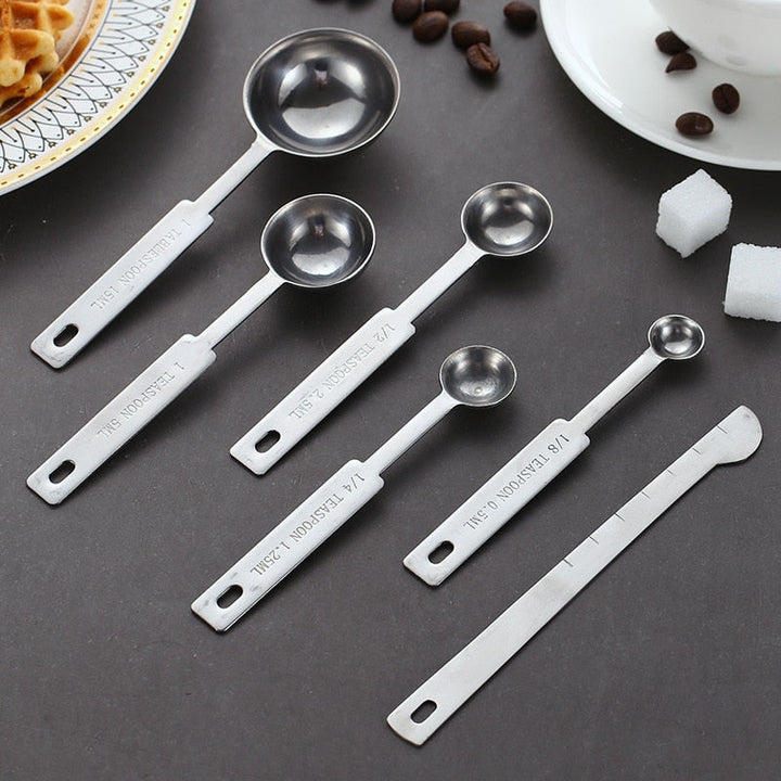 Lisslune | Premium Stackable Measuring Spoon Set