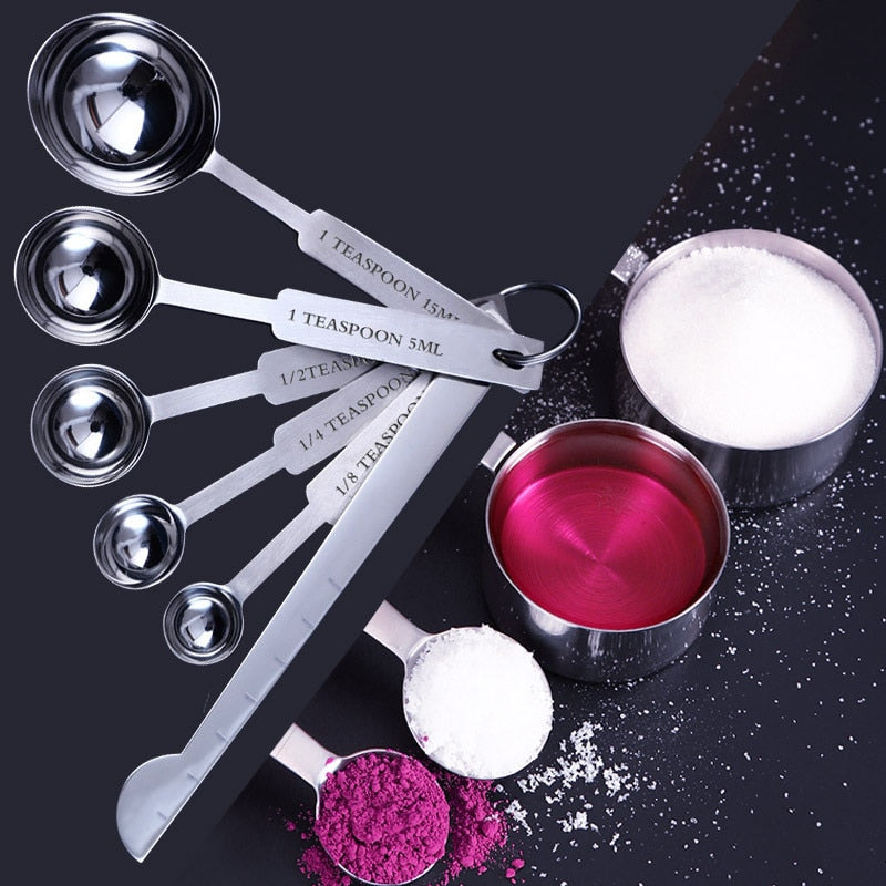 Lisslune | Premium Stackable Measuring Spoon Set