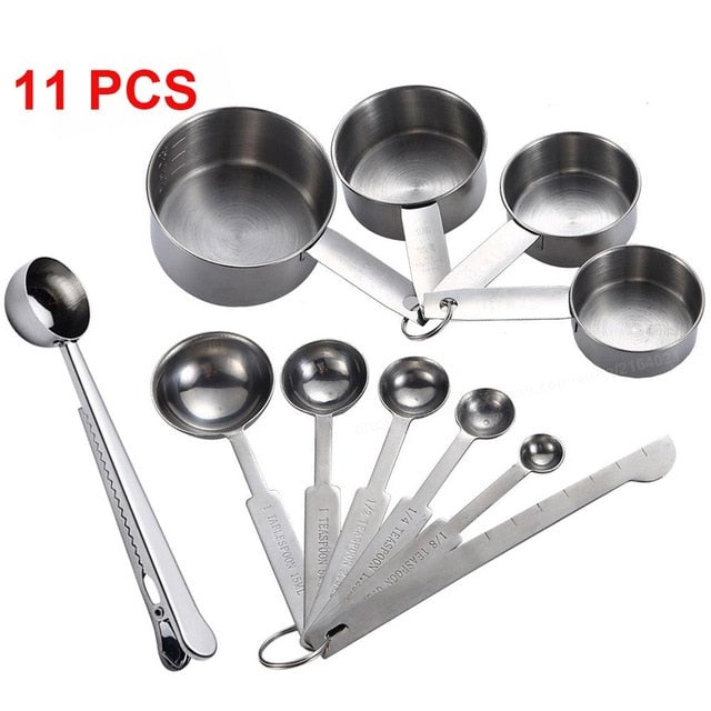Lisslune | Premium Stackable Measuring Spoon Set