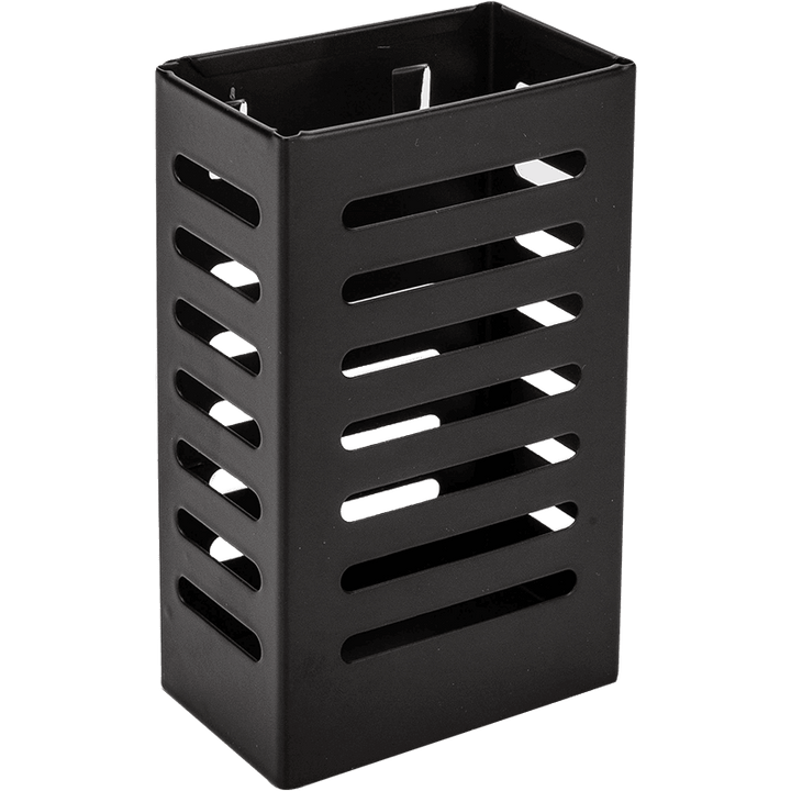 Lisslune | Mat Black No Drill Metal Kitchen Storage