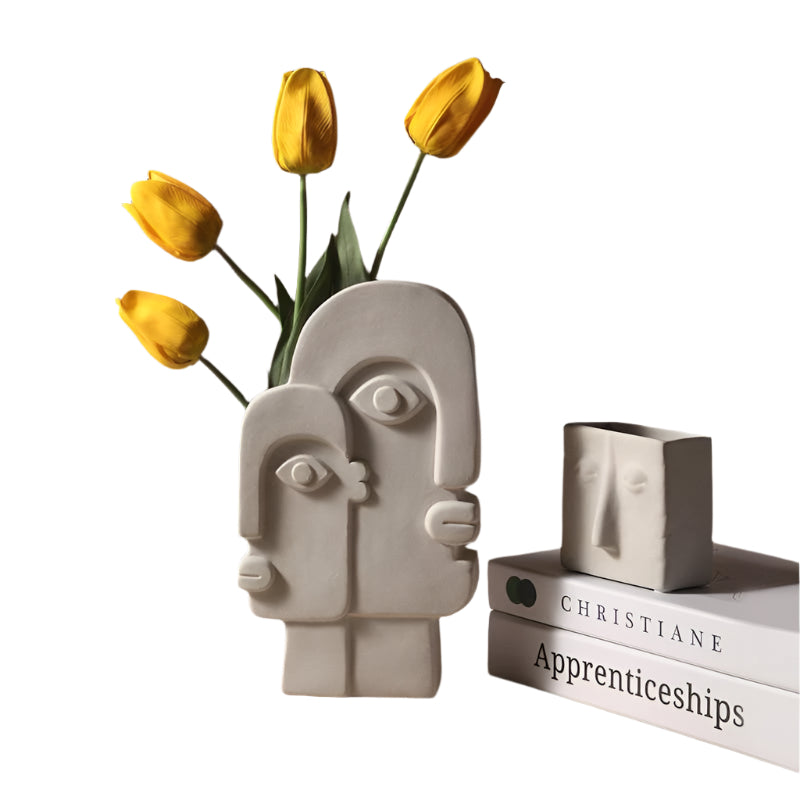 Lisslune | Artiface Ceramic Sculpture Vase – Modern Decorative Vase