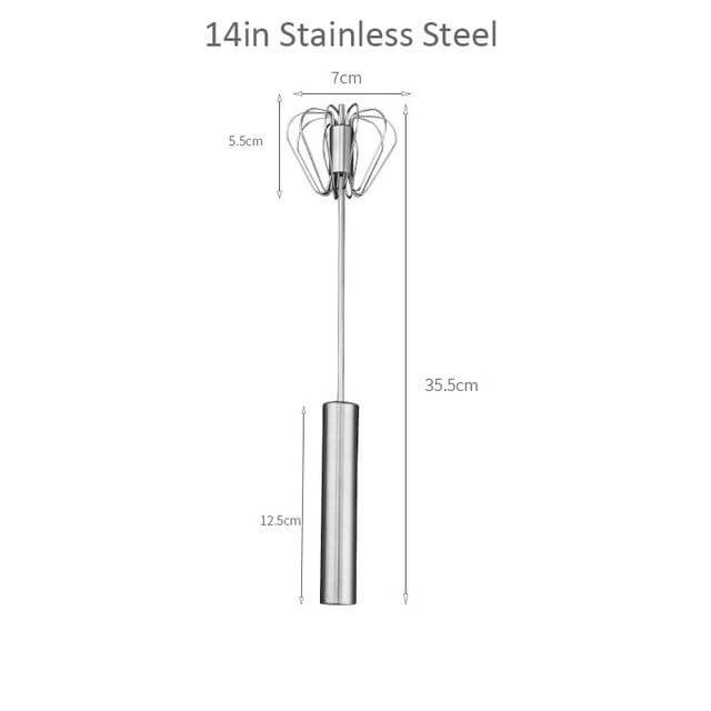Lisslune | Stainless Steel Easy Stirrer Whisk