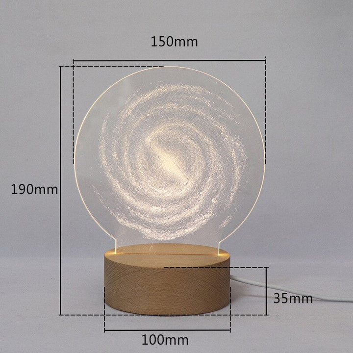 Lisslune | 3D LED Moon Lamp Atmosphere Night Lights