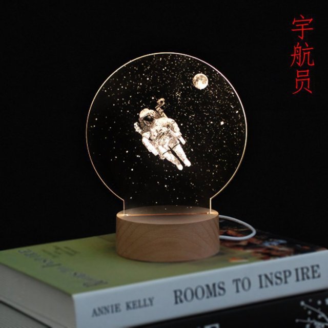 Lisslune | 3D LED Moon Lamp Atmosphere Night Lights