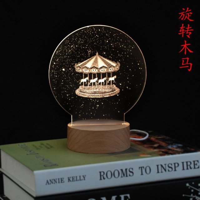 Lisslune | 3D LED Moon Lamp Atmosphere Night Lights