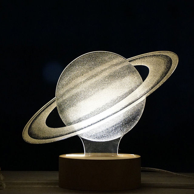 Lisslune | 3D LED Moon Lamp Atmosphere Night Lights