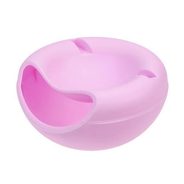 Lisslune | Snacks Bowl With Phone Holder