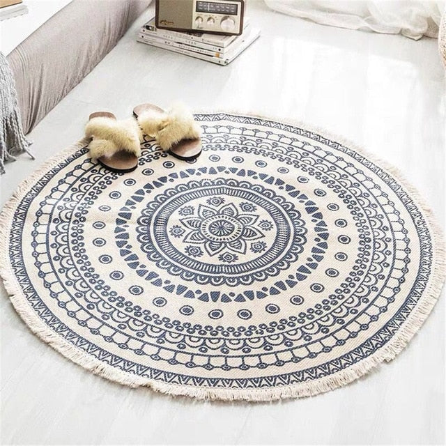 Lisslune | Mira Mandala Accent Rug