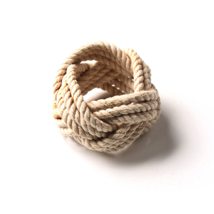 Lisslune | Braided Jute Napkin Ring - Set of 10