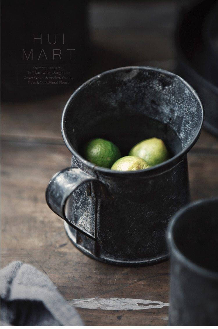 Lisslune | Rustic Wrought Iron Serving Set