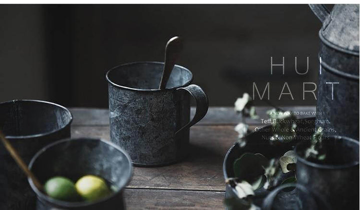 Lisslune | Rustic Wrought Iron Serving Set