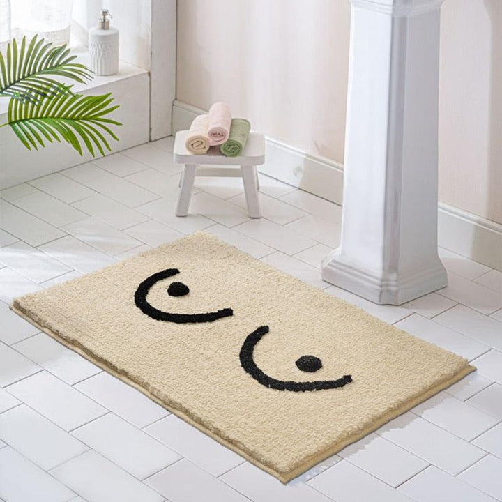 Lisslune | Bath mat with tits