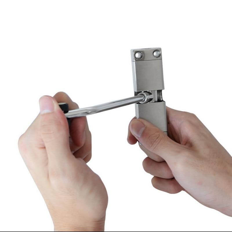 Lisslune | Adjustable Stainless Steel Automatic Door Hinge