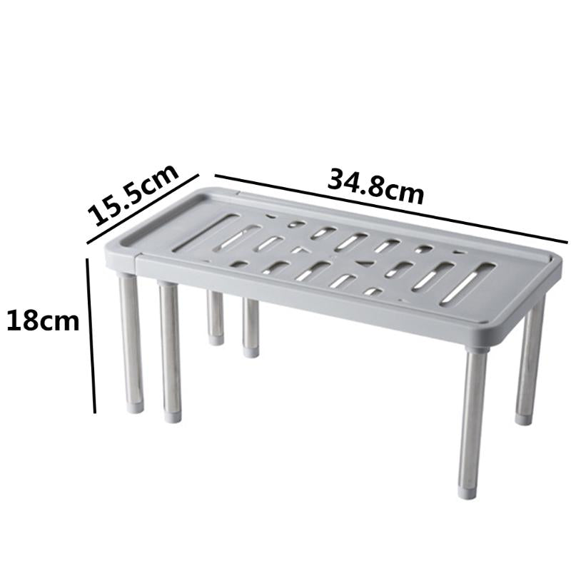 Lisslune | Space Saving Retractable Cabinet Organizer Shelf