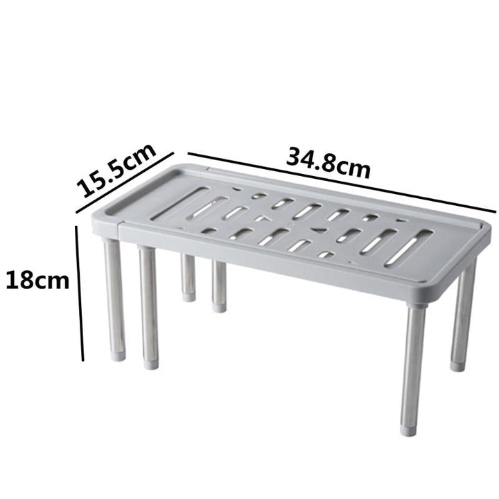 Lisslune | Space Saving Retractable Cabinet Organizer Shelf