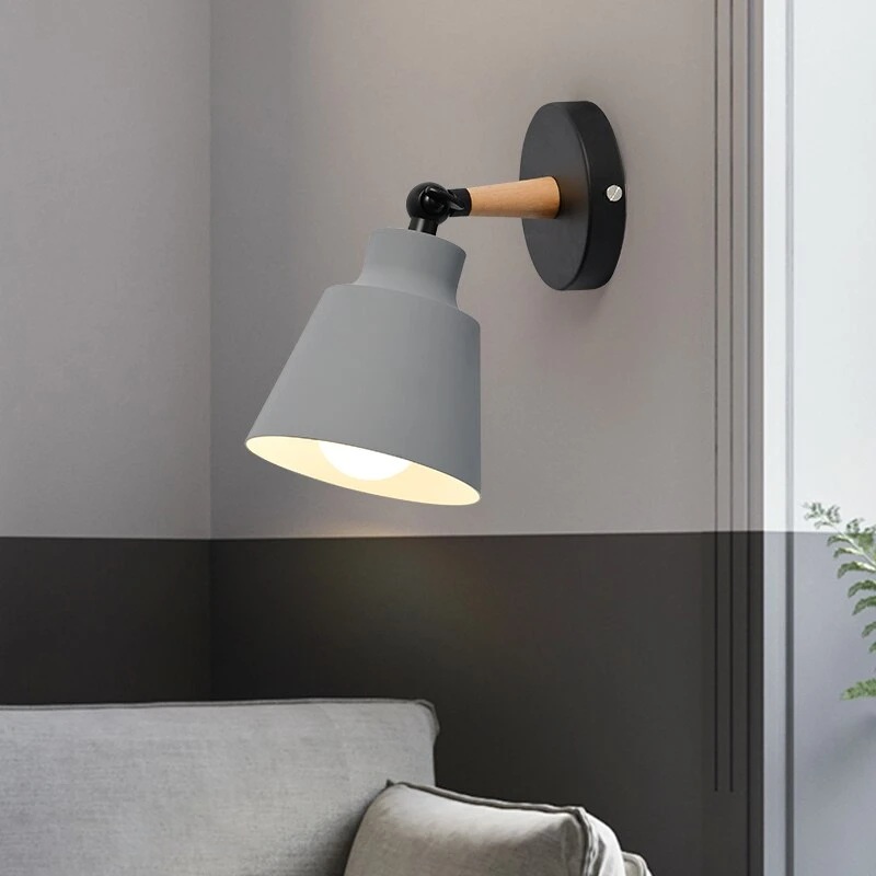 Lisslune | RoyaleGlow Sleek Modern Wood Wall Lamp - Modern Home Lighting