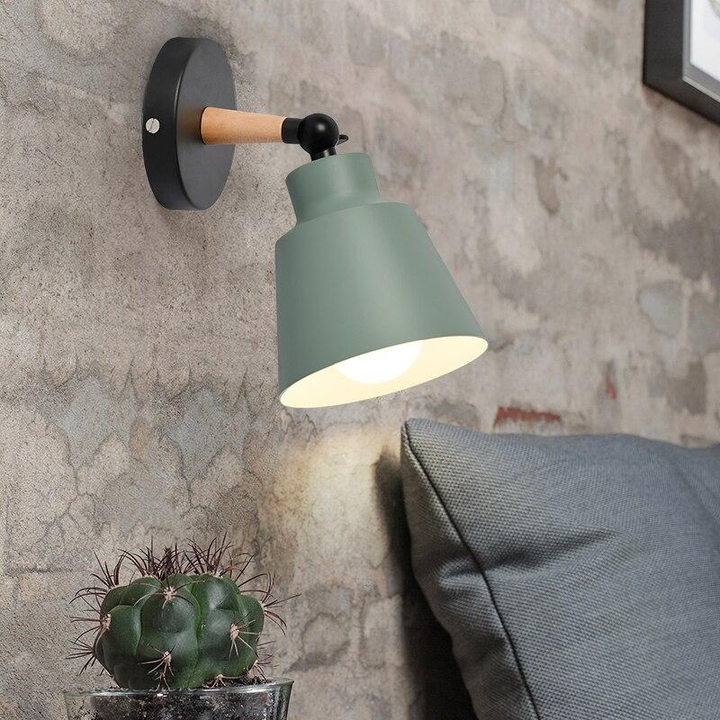 Lisslune | RoyaleGlow Sleek Modern Wood Wall Lamp - Modern Home Lighting
