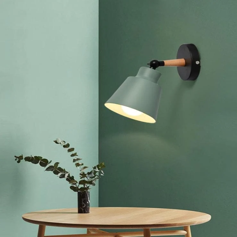 Lisslune | RoyaleGlow Sleek Modern Wood Wall Lamp - Modern Home Lighting