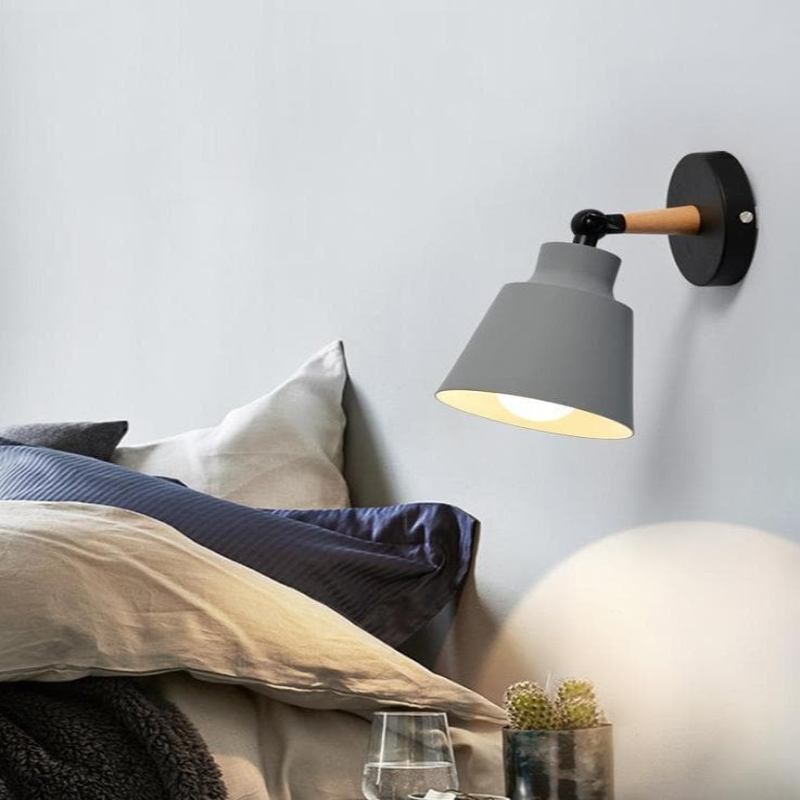 Lisslune | RoyaleGlow Sleek Modern Wood Wall Lamp - Modern Home Lighting