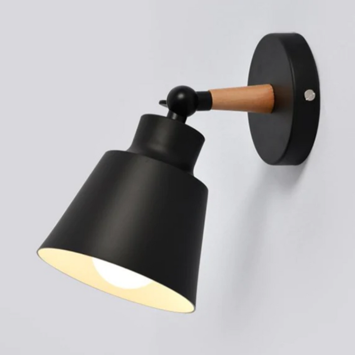 Lisslune | RoyaleGlow Sleek Modern Wood Wall Lamp - Modern Home Lighting