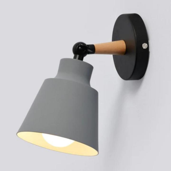 Lisslune | RoyaleGlow Sleek Modern Wood Wall Lamp - Modern Home Lighting