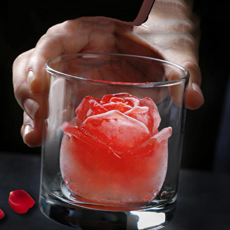 Lisslune | Rose Silicone Ice Maker Mold