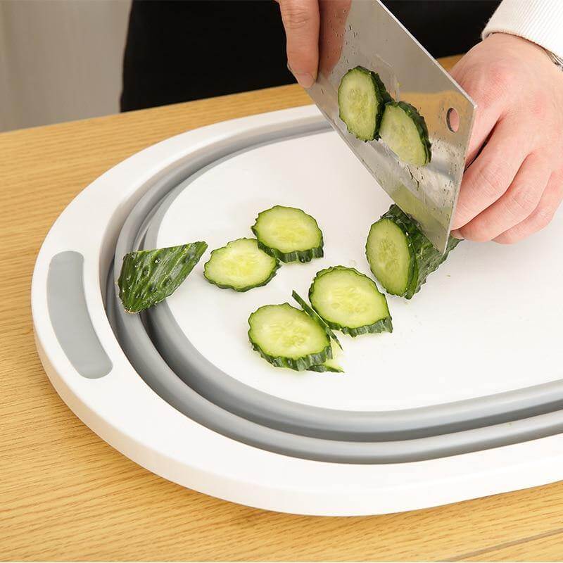 Lisslune | 3 In 1 Multifunctional Foldable Dish Tub Cutting Board