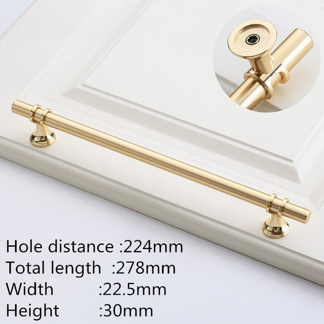 Lisslune | Ines - Modern Cabinet and Drawer Handles