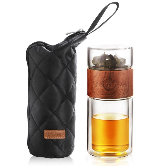 Lisslune | Simple Portable Glass Tea Infuser