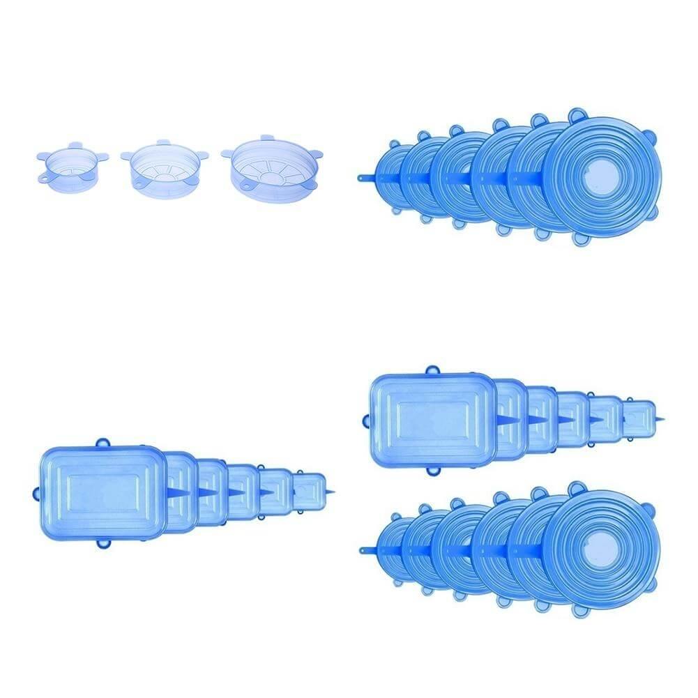 Lisslune | Reusable Durable Silicone Food Cover Lids
