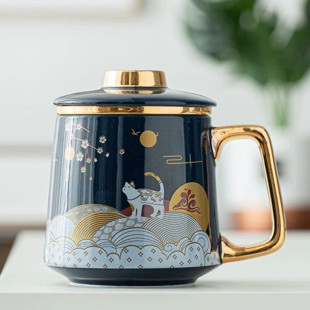 Lisslune | Ceramic Artsy Tea Cup