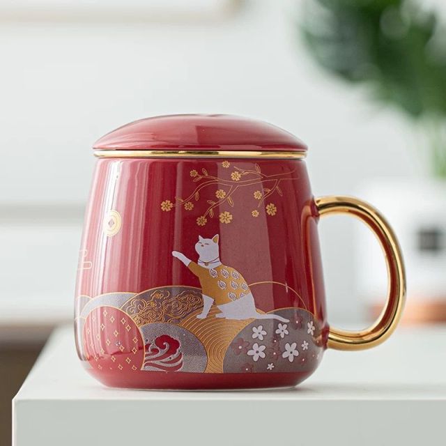 Lisslune | Ceramic Artsy Tea Cup