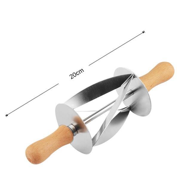 Lisslune | Stainless Steel Croissant Bread Rolling Cutter