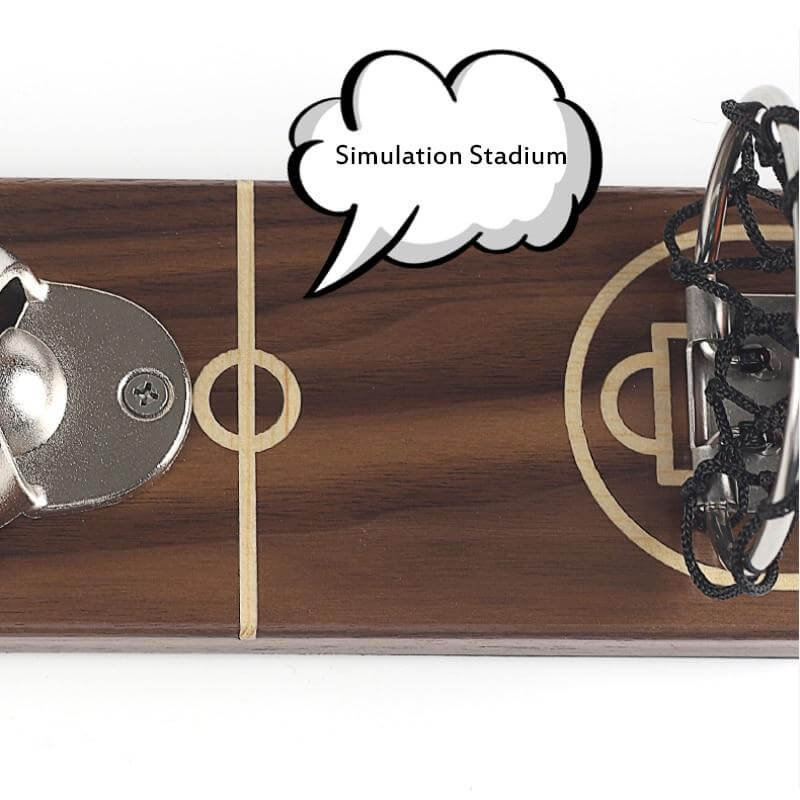 Lisslune | Basketball Wall Mounted Bottle Opener
