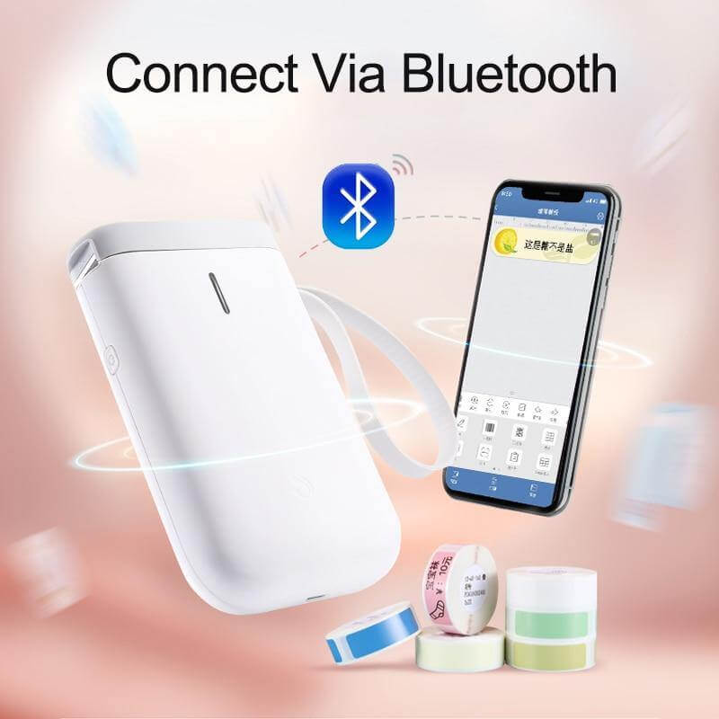 Lisslune | Wireless Portable Quick Thermal Label Printer