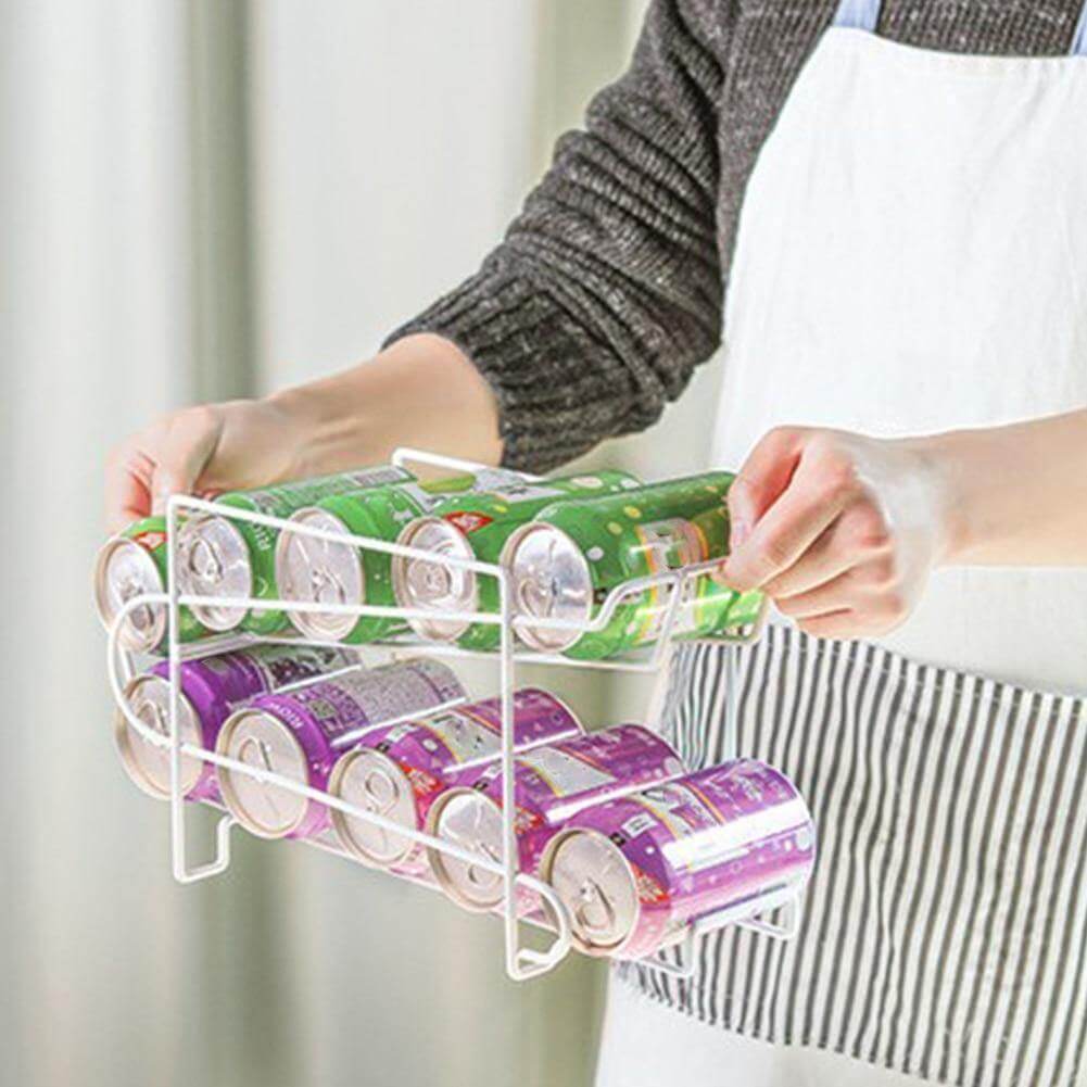 Lisslune | Drink Soda Container Fridge Organizer