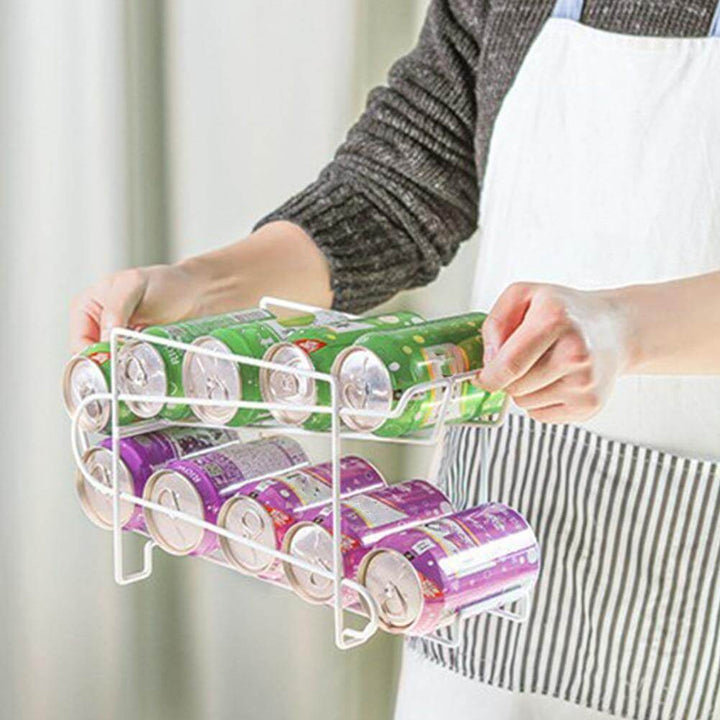 Lisslune | Drink Soda Container Fridge Organizer