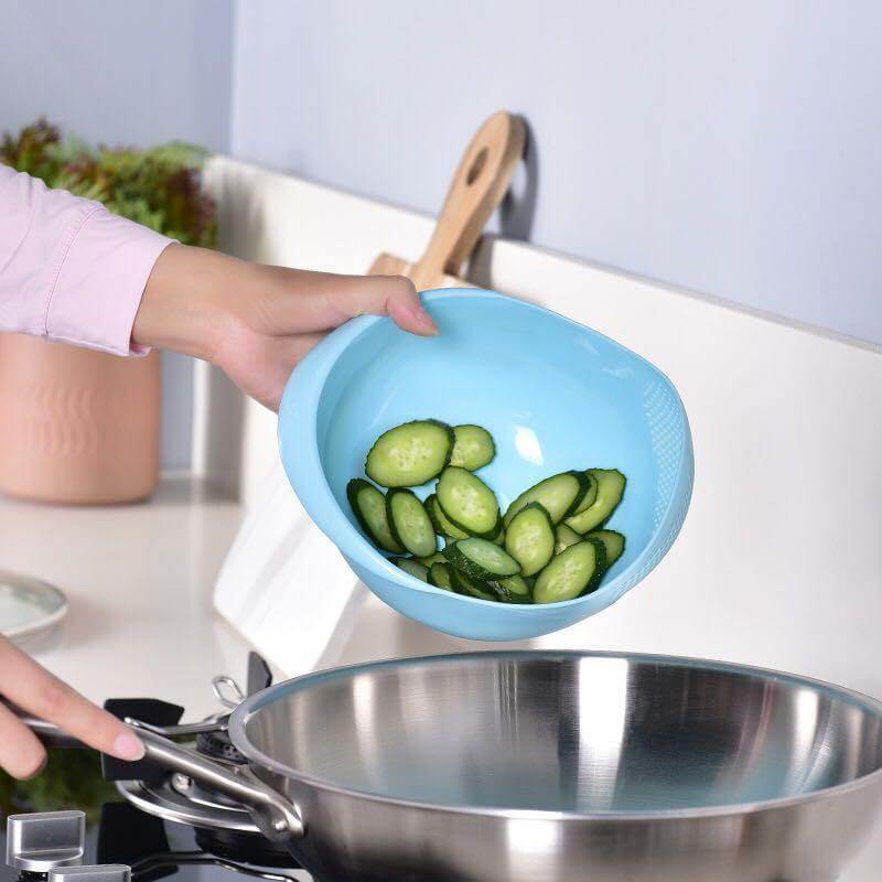 Lisslune | Silicone Rice Bowl Drain Basket