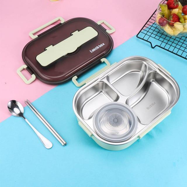 Lisslune | Stainless steel leak-proof lunchbox container