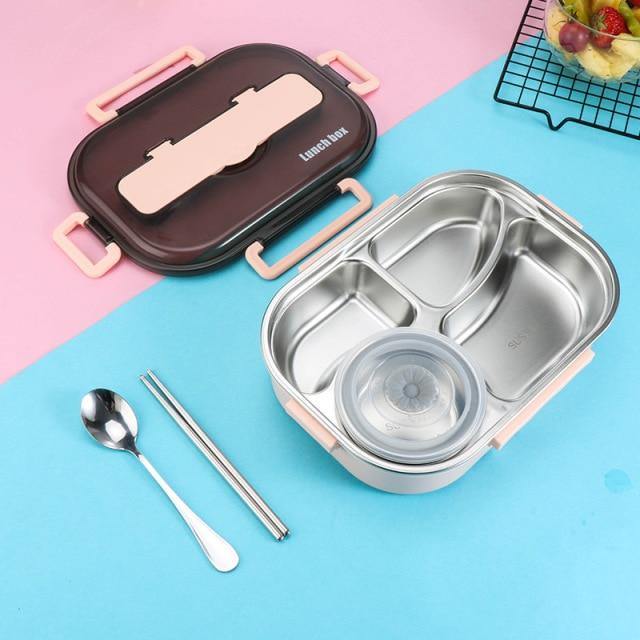 Lisslune | Stainless steel leak-proof lunchbox container