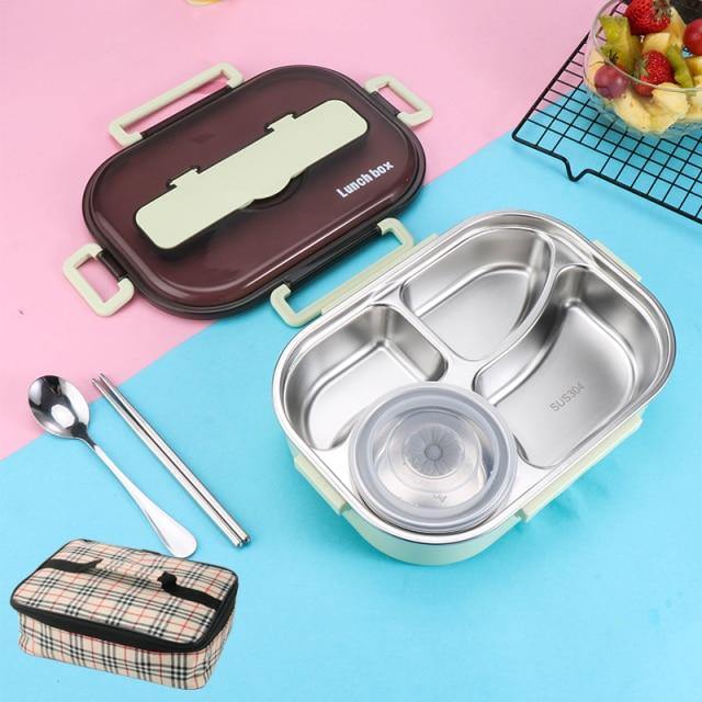 Lisslune | Stainless steel leak-proof lunchbox container