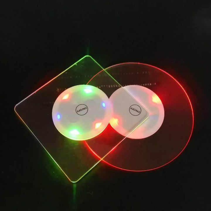 Lisslune | Acrylic Ultra-Thin LED Coaster