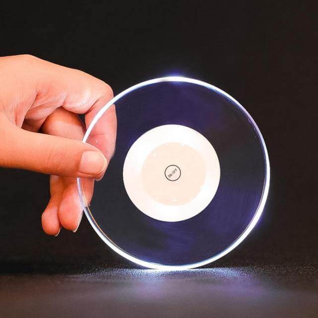 Lisslune | Acrylic Ultra-Thin LED Coaster