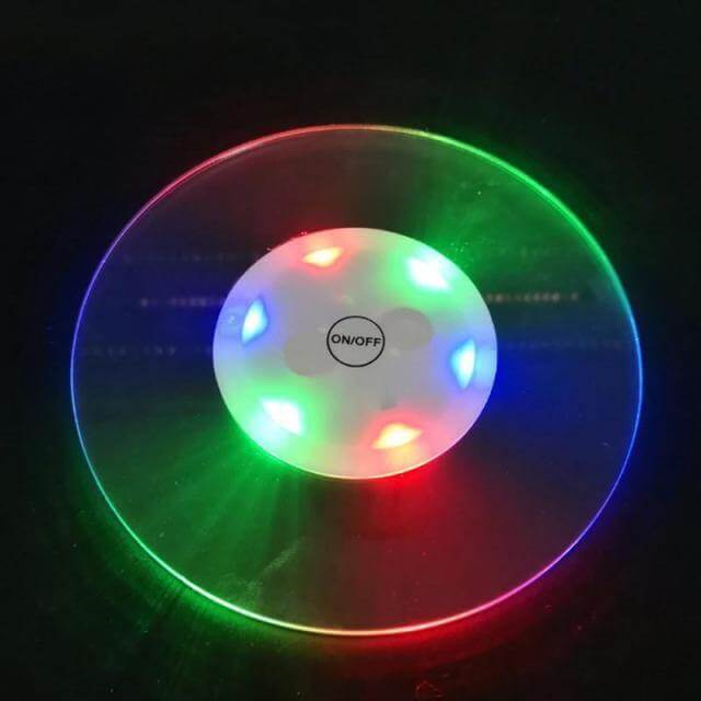 Lisslune | Acrylic Ultra-Thin LED Coaster