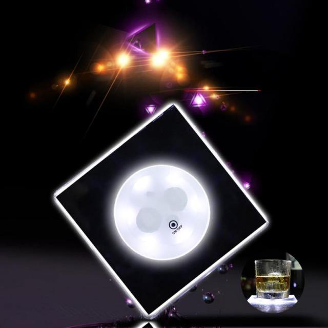 Lisslune | Acrylic Ultra-Thin LED Coaster