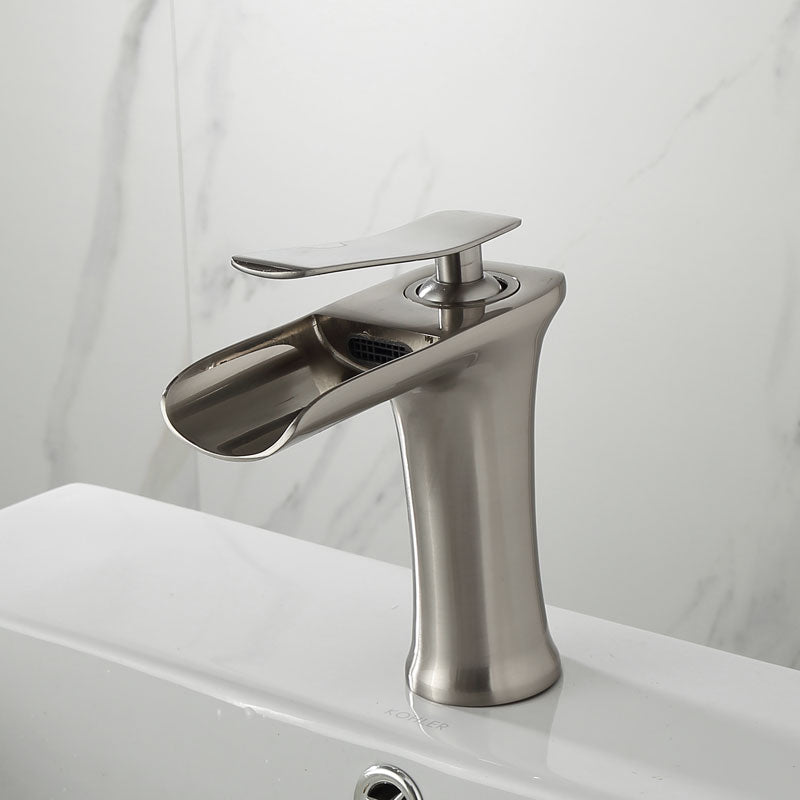 Lisslune | Modern Waterfall Bathroom Tap – Stylish Design & Elegant Water Flow