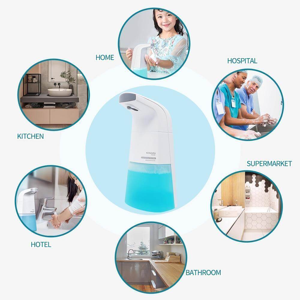 Lisslune | Touchless Intelligent Automatic Foam Soap Dispenser