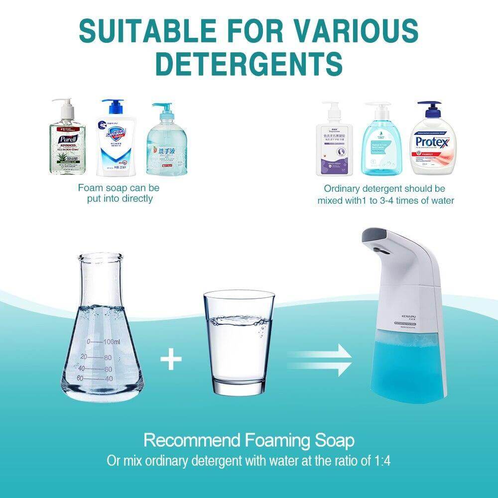 Lisslune | Touchless Intelligent Automatic Foam Soap Dispenser