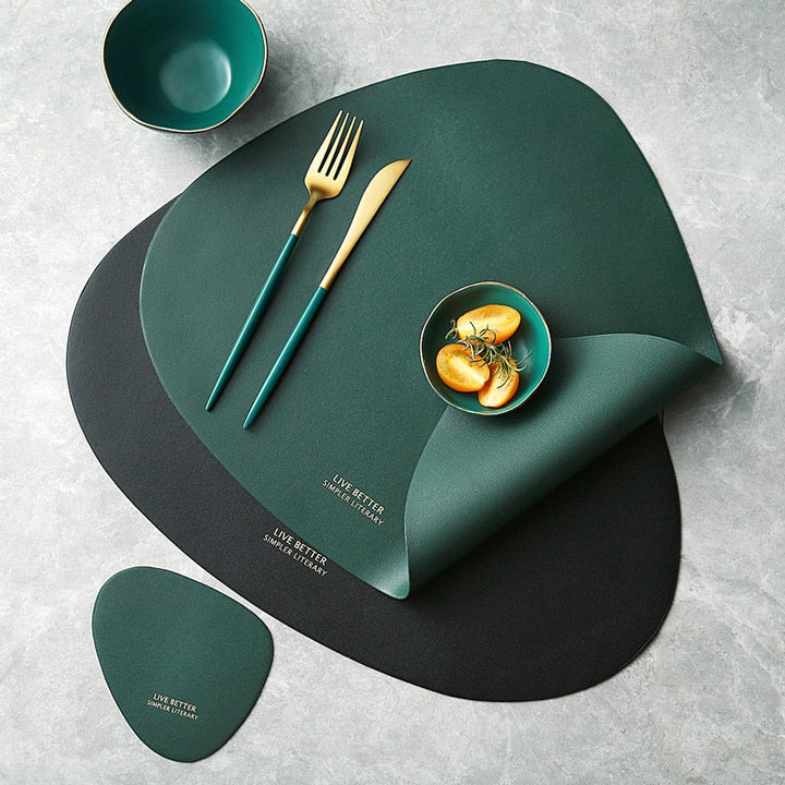 Lisslune | 4 Colors Triangle Placemat Set